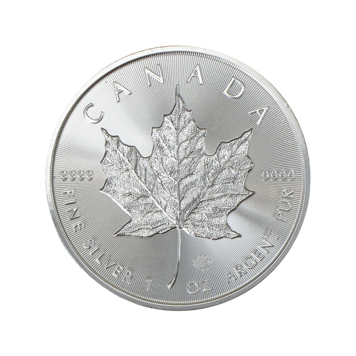Kanada 5$ Maple Leaf ,  2019 Tube,  25 x 1 Unze,