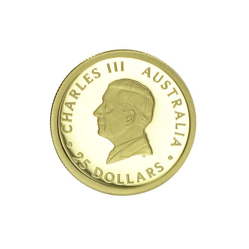 Australien 25 Dollars Gold, Sovereign 2024, PP 