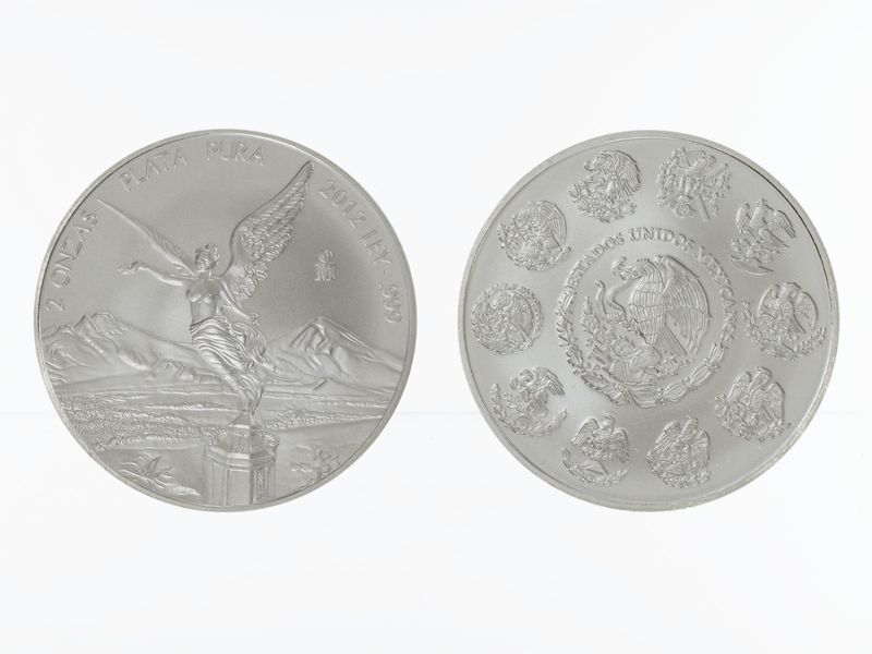 Mexiko Libertad 2012, 2 onzas, Silber