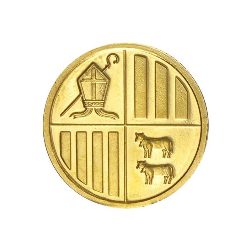 Andorra 10 D. Andorra Eagle, 1/10 oz Feingold