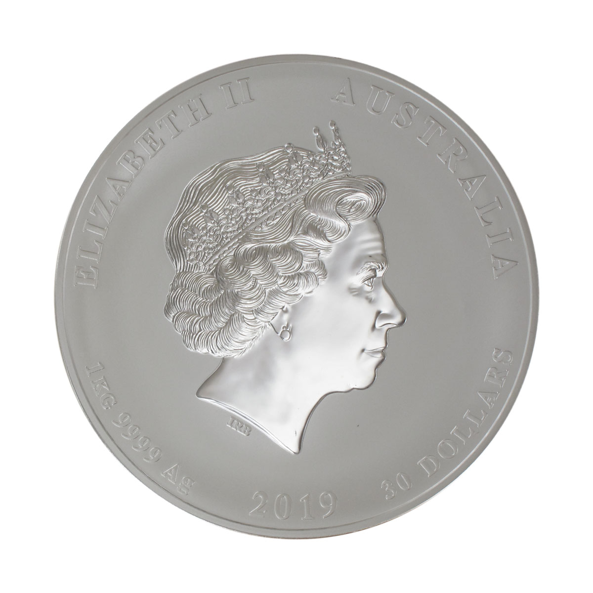 Australien 30 $ Schwein Lunar II  2019, 1 Kilo  Silber