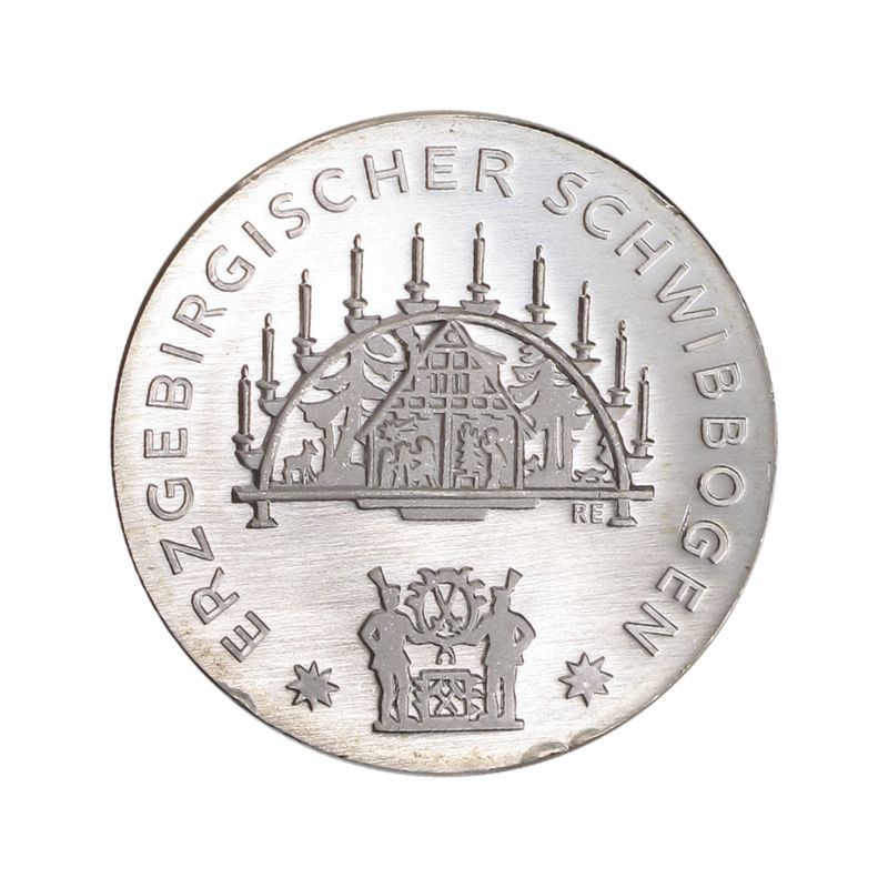 25 Euro Erzgebirgischer Schwibbogen Silber 2023