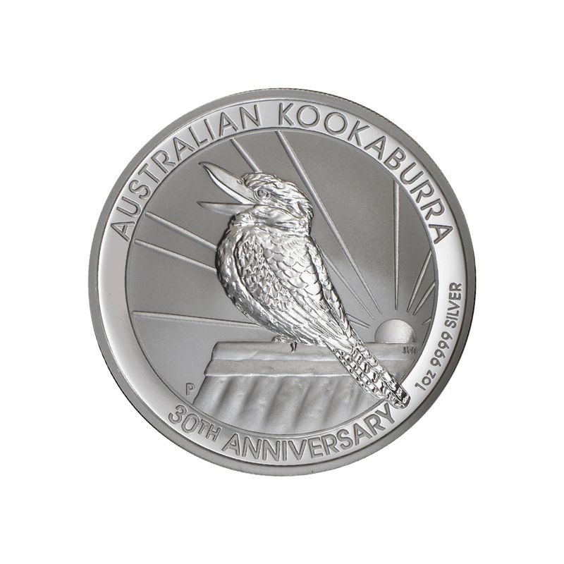 Australien 1$ Kookaburra 2020, 1 oz  Silber