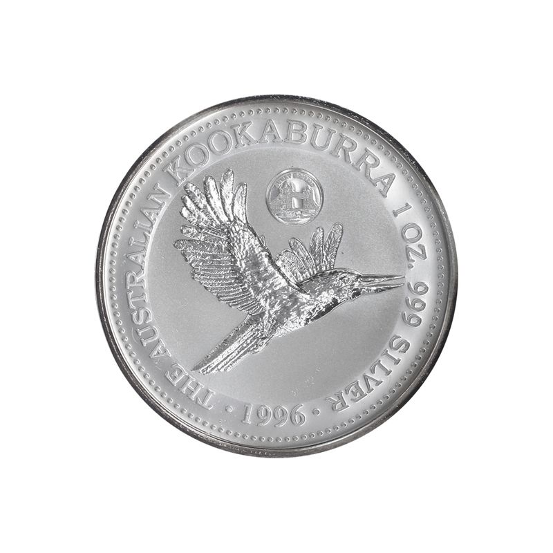 Australien 1$ Kookaburra 1996, 1oz Silber Privy Tower Brücke