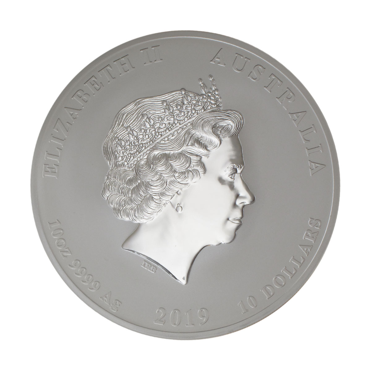 Australien 10$ Schwein Lunar II  2019, 10 oz  Silber
