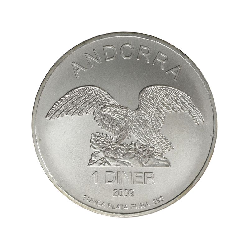 LAGER ------Andorra 1 D. Eagle 1 oz Silber verschiedene Jahrgänge