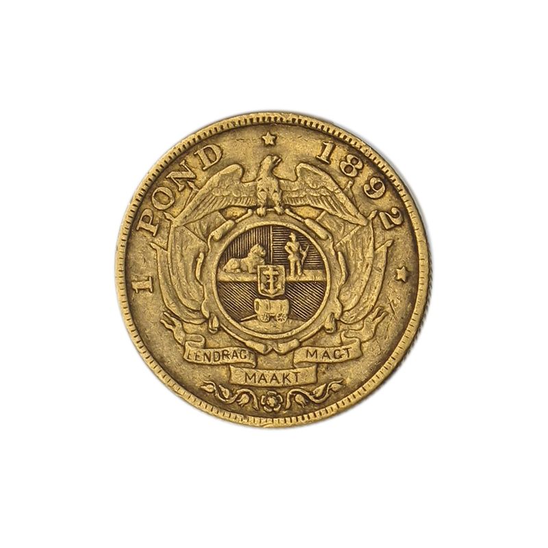 Südafrika 1 Pound Zuid Afrikaanische Republik 1892