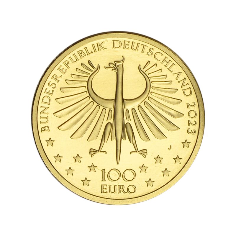 BRD 100 Euro Gold, 2023, Faust,  (Goethe) J