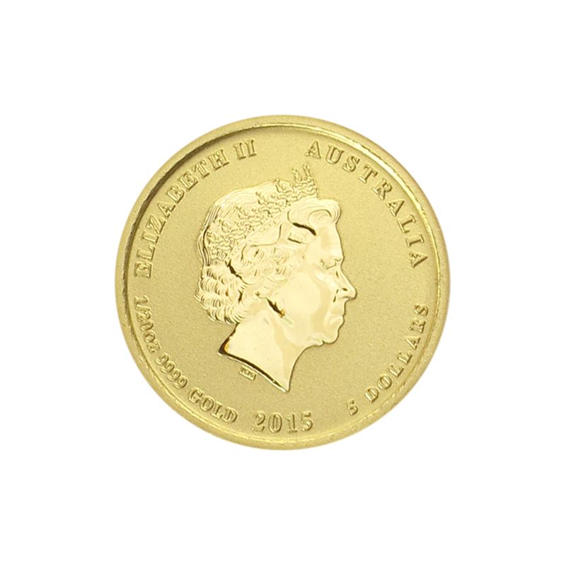 Australien 5$ Lunar II  Ziege, 1/20 Unze  2015