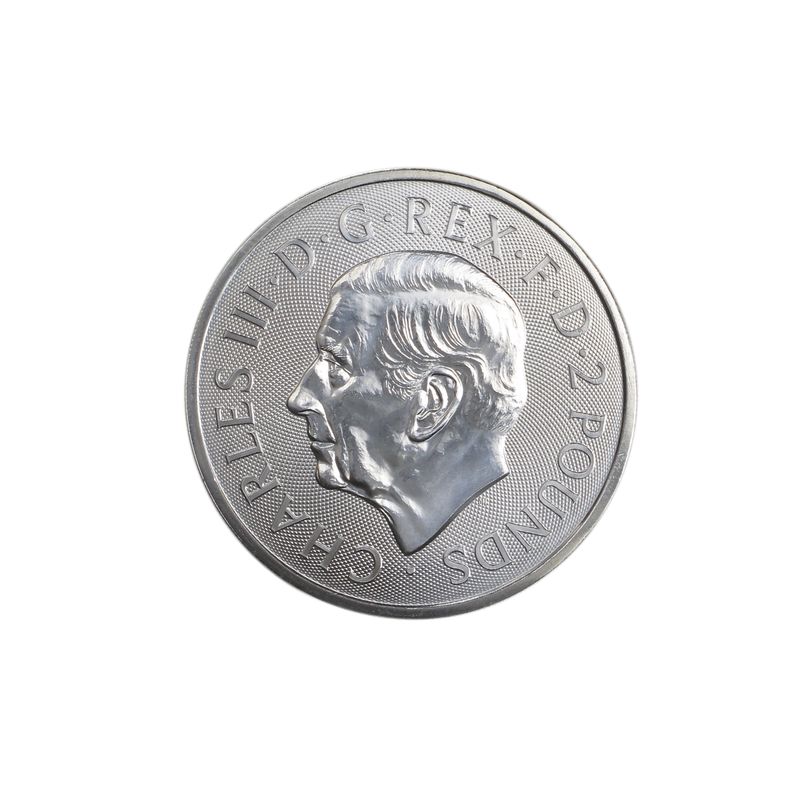 GB 2 Pfd. Silber Myths and Legends Beowulf and Grendel 2024, 1 oz