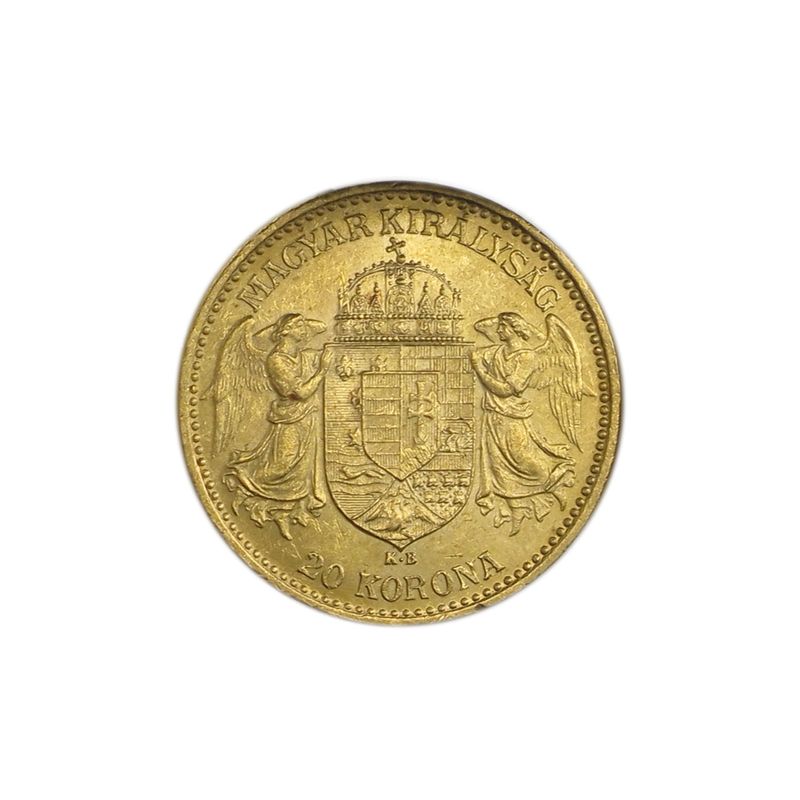 Ungarn 20 Korona Joseph I. 1896