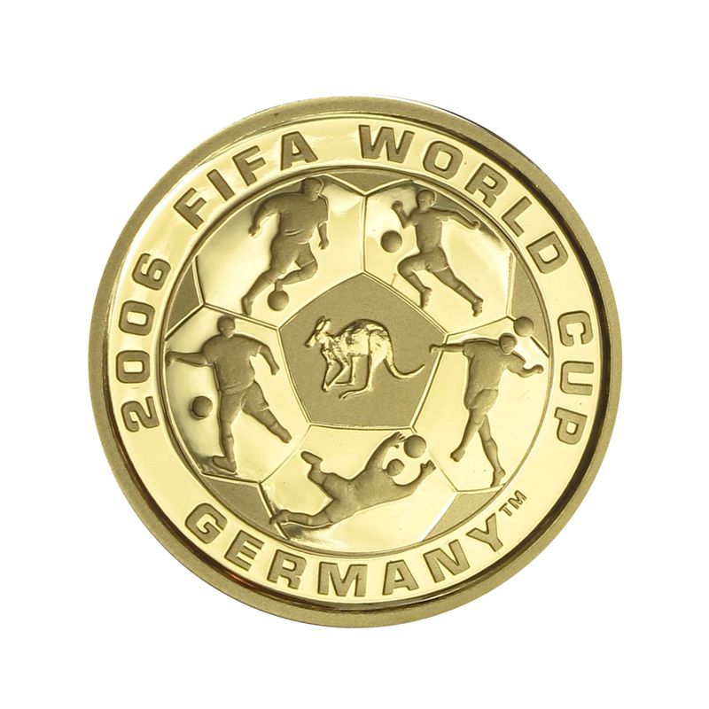 Australien 25 Dollars Gold, 2004, Fußball-WM 2006