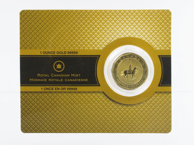 Kanada 200 Dollar Maple Leaf 2011, Mounted Police, Blister