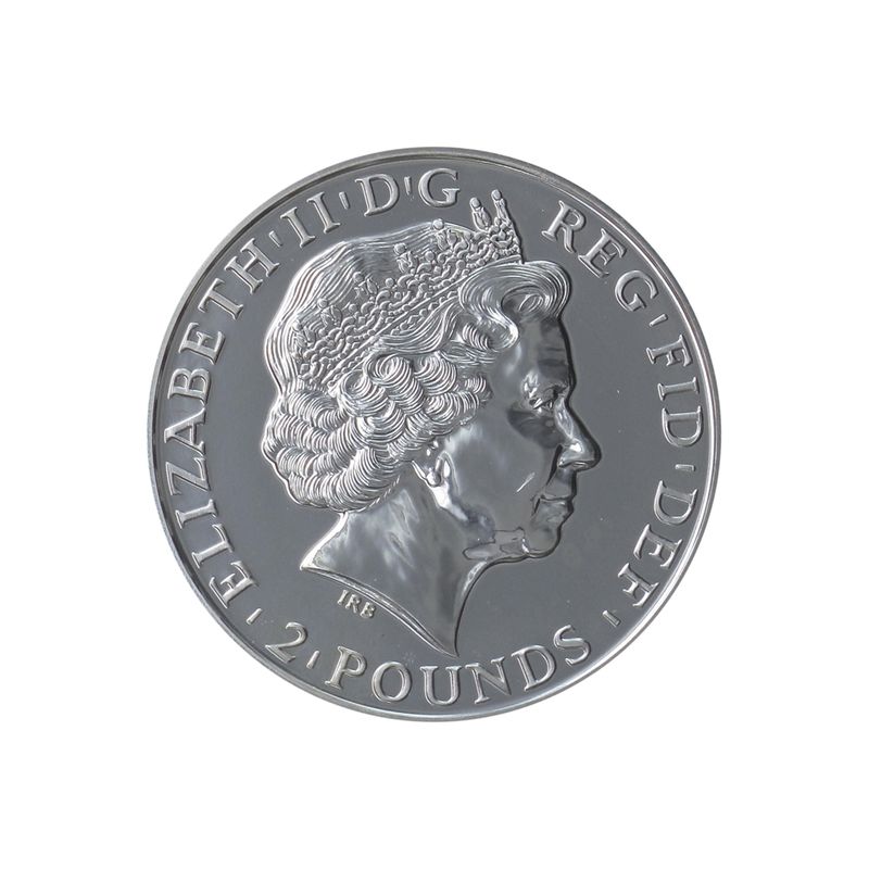 GB 2 Pfd. Silber Lunar 2014 Pferd, 1 oz