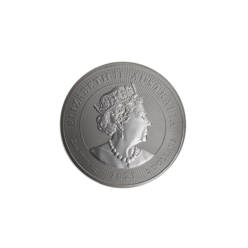 Australien 2$ Next Generation Platypus 2021, 2 oz  Silber
