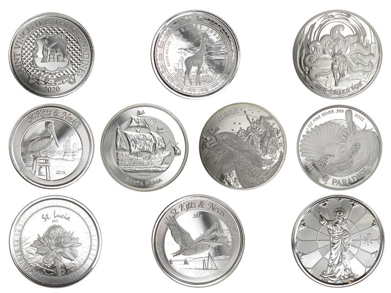 Alle Welt Collection,  10 x 1 oz 