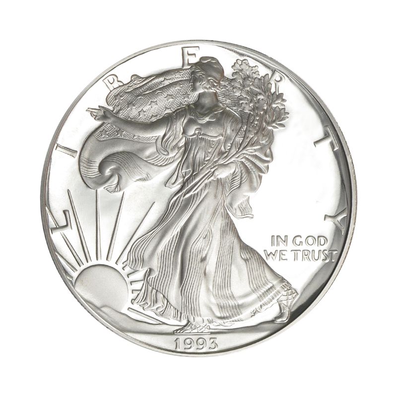 USA 1 Dollar Silver Eagle 1993 PP (proof)