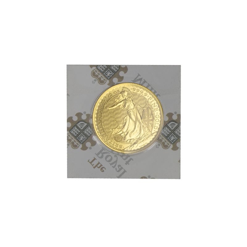 Großbritannien  50 Pfund Britannia  2023, 1/2 Unze