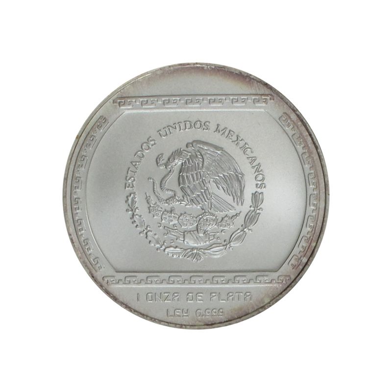 Mexiko Veracruz, El Tajín 1993, 5 Pesos Silber
