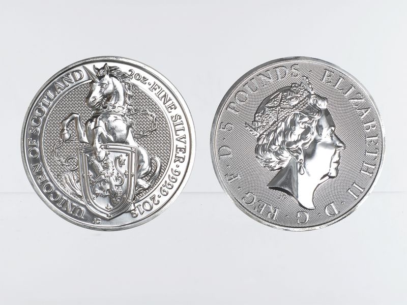 GB 5 Pfd.Queens Beasts Unicorn 2018, 2oz