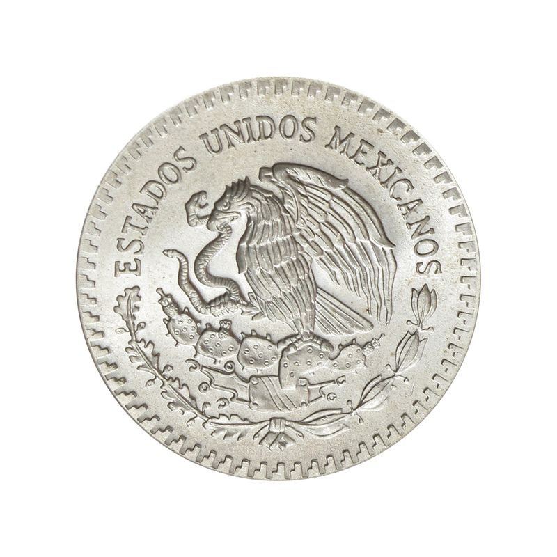 Mexiko Libertad, 1991 1 onza mit geriffeltem Rand