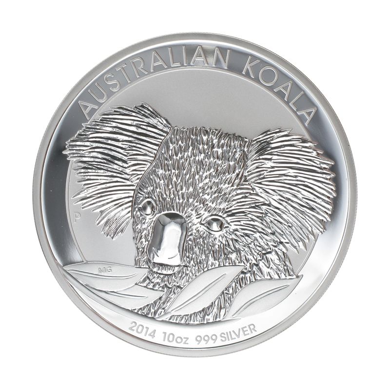 Australien 10 $ Koala 2014, 10 Unzen  Silber