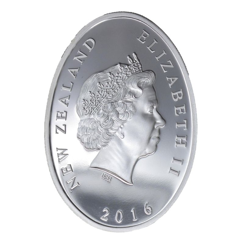 Neuseeland 1$ Kiwi 2016, 1 oz  Silber proof (B+C)
