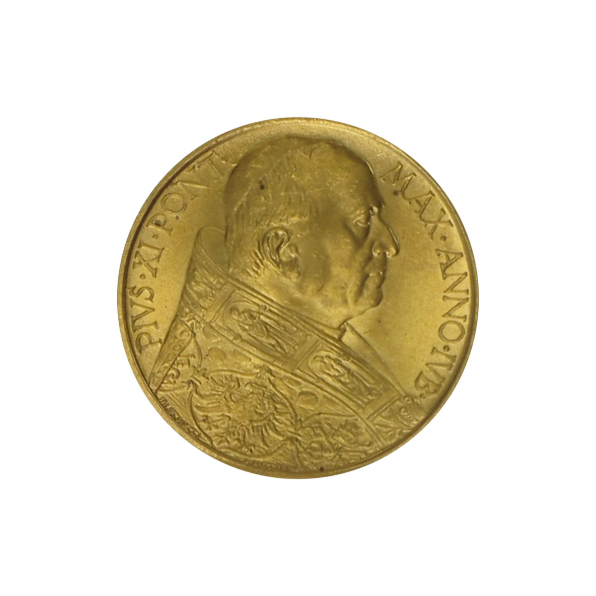 Vatikan 100 Lire Gold, 1933-34, Pius XII.