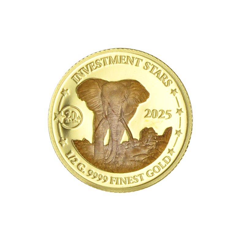 Burundi Investment Stars Collection 2025, 7 Münzen (B+C)