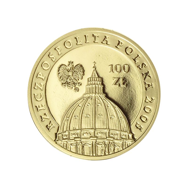 Polen 100 Zlotych Gold, 2005, Papst Johannes Paul II. 