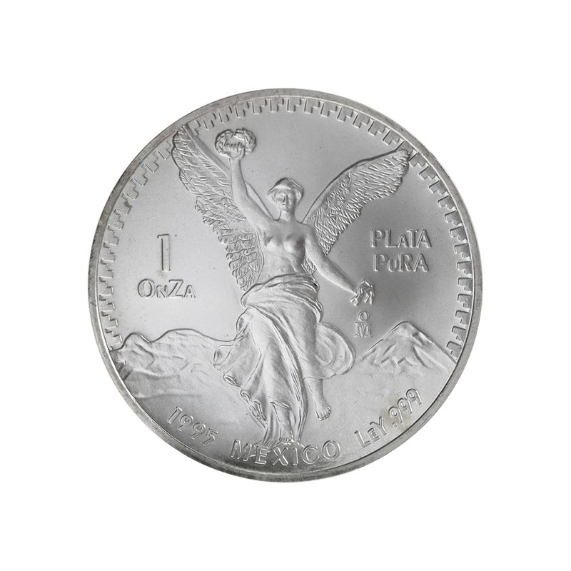 Mexiko Libertad, 1995, 1 OnZa Silber