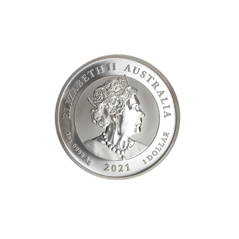 Australien 1$ Quokka 2021, 1 oz  Silber