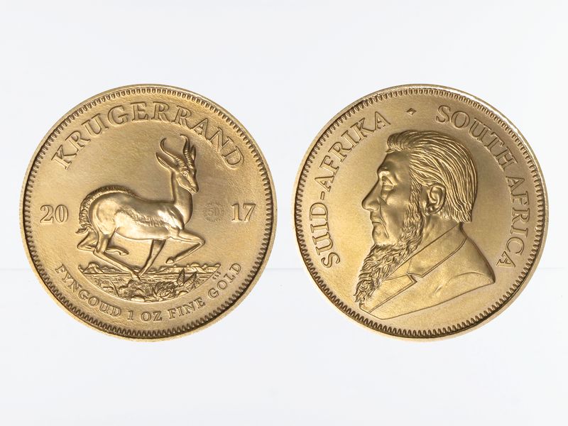 Südafrika 1 Unze  Krügerrand 2017 privy, 1 Oz Feingold