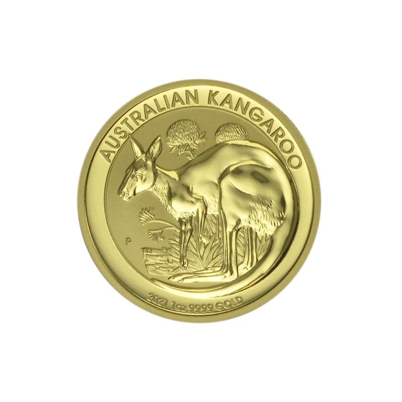 Australien 100 $ Nugget Känguru, 1 Unze  2021