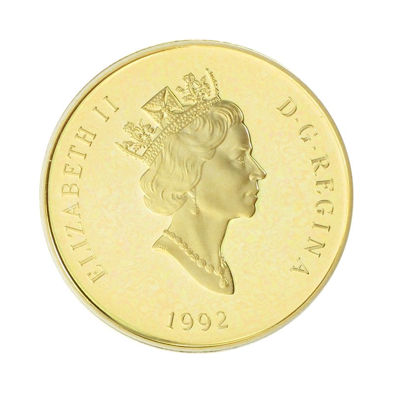 Kanada Montreal 1642-1992 100 Dollars 1992,  proof 