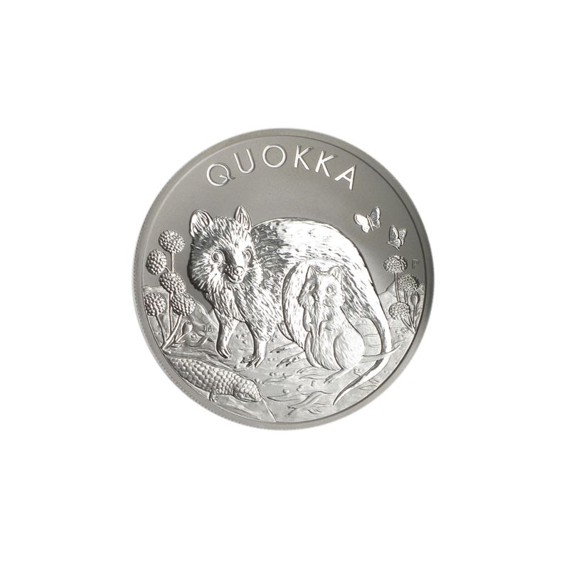 Australien 1$ Quokka 2021, 1 oz  Silber