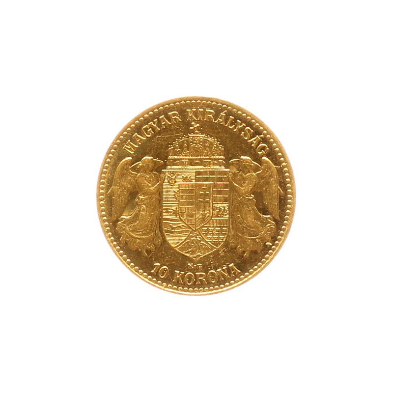 Ungarn 10 Korona Joseph I. 1907