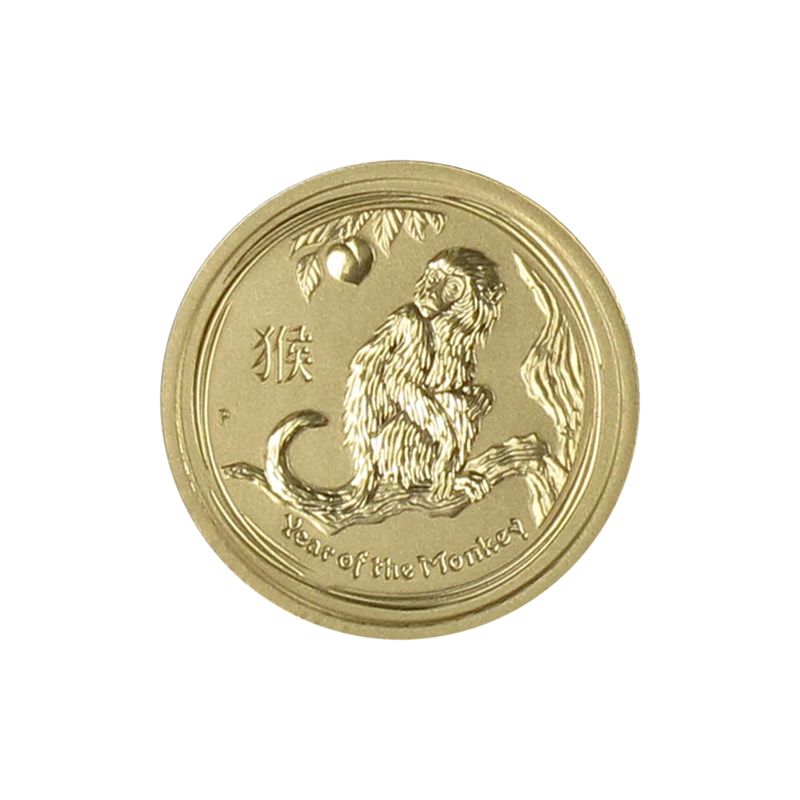 Australien 5$ Lunar II  Affe, 1/20 Unze  2016