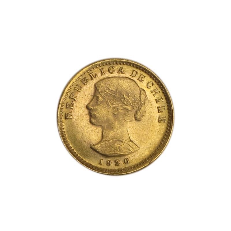 Chile 20 Pesos Freiheitskopf 1926