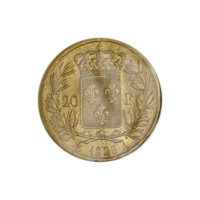 Frankreich 20 Fr. Charles X. 1828 (A) Paris
