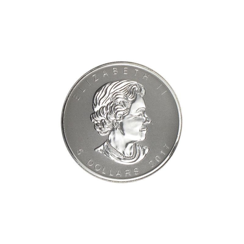 Kanada 5$ Maple Leaf 2017, Privy Wolf