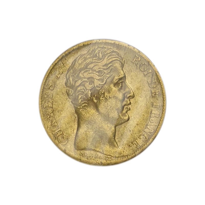 Frankreich 20 Fr. Charles X. 1828 (A) Paris