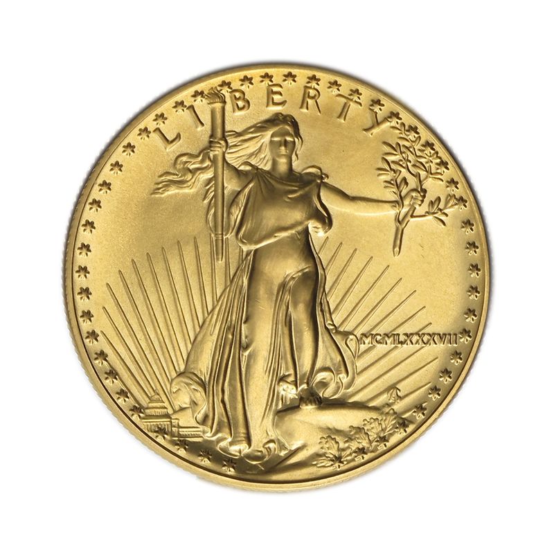 USA 50 Dollar 1 oz Gold Eagle 1986-91