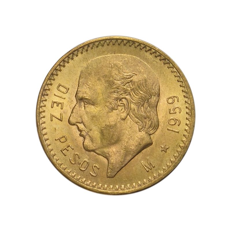 Mexiko  10 Pesos Hildalgo, 