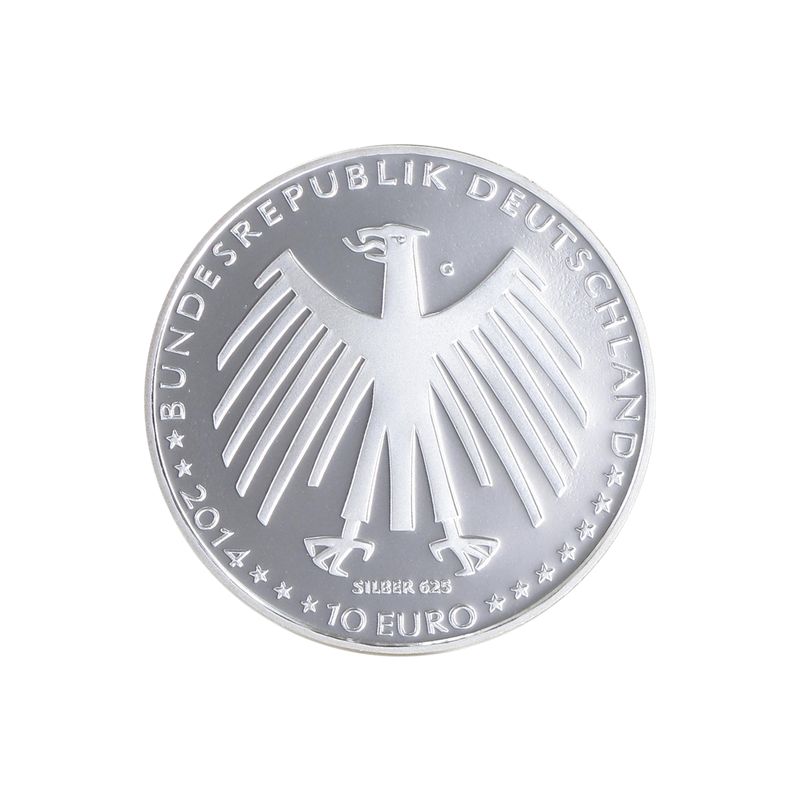 Grimms Märchen Hänsel +Gretel 10 € Silber 2014, PP