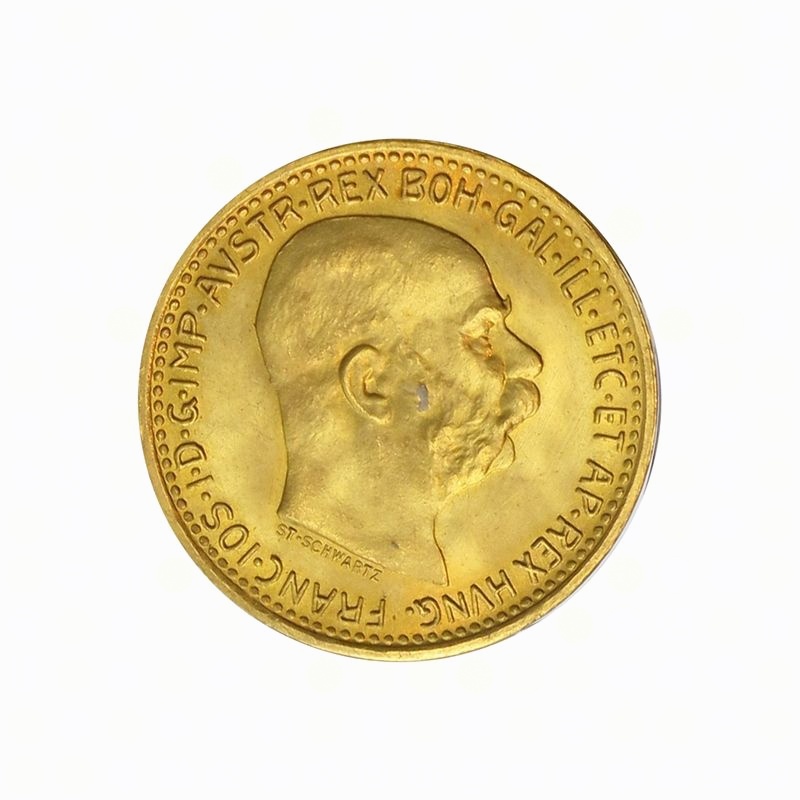 Österreich 10  Kronen 1912 (St. Schwartz)