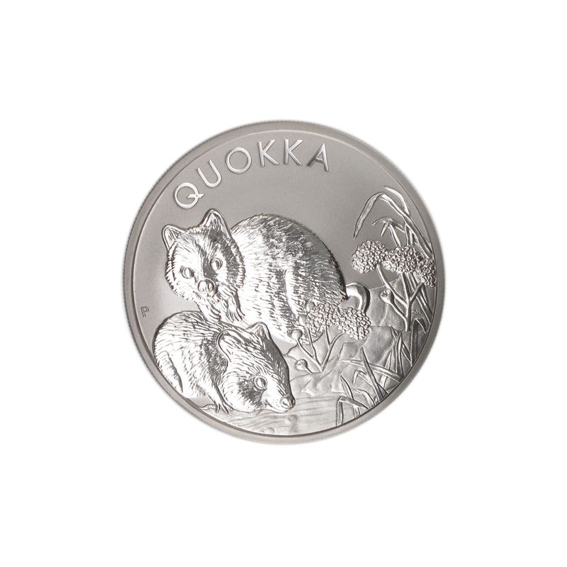 Australien 1$ Quokka 2022, 1 oz  Silber