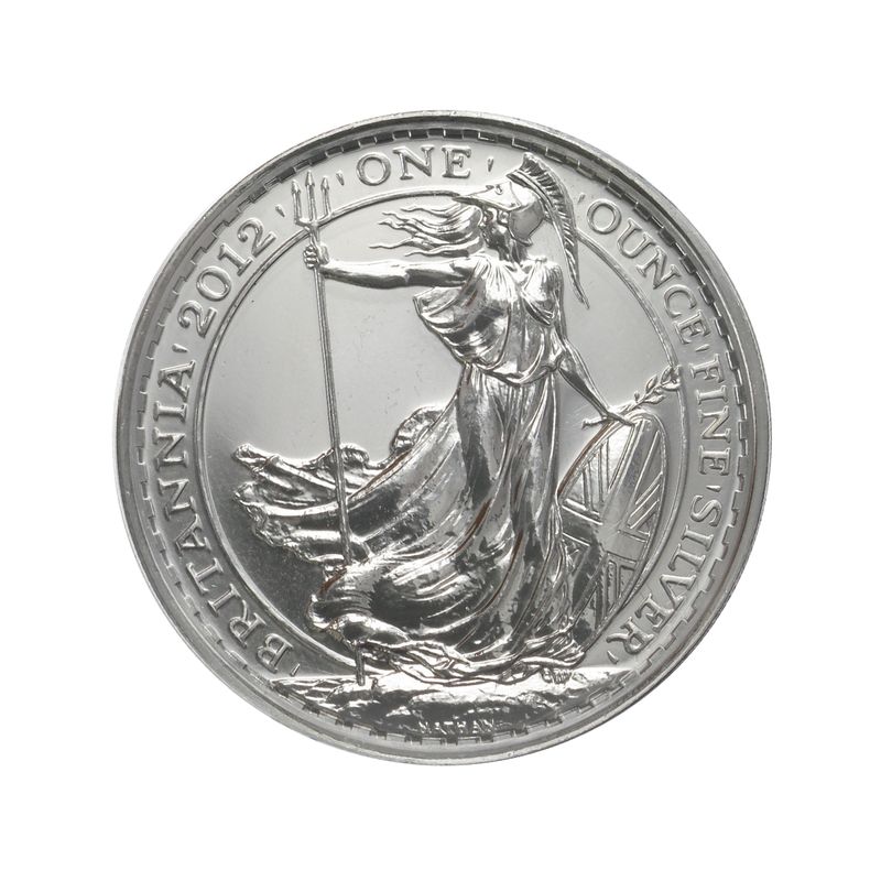 GB 2 Pfd. Silber Britannia 2012, 1 oz
