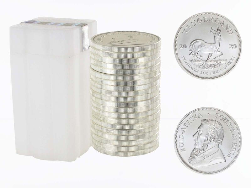 Südafrika Krügerrand 2020 Tube, 25 x 1 Unze,