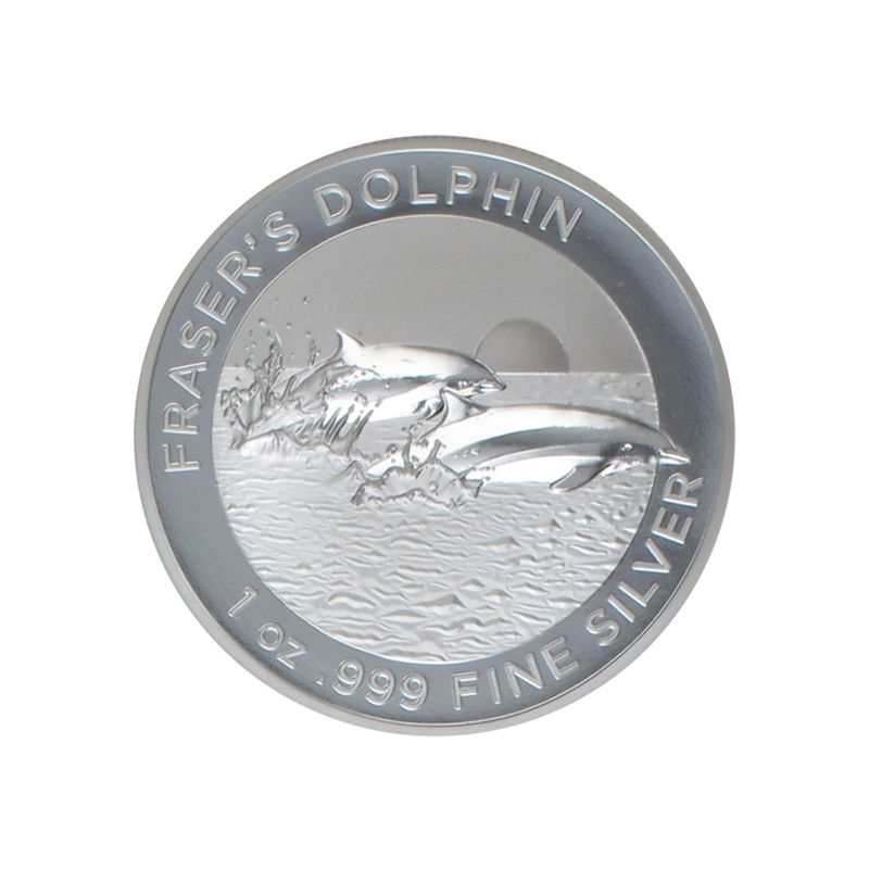 Australien 1$ Dolphin Fraser 2021, 1 oz  Silber